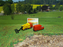 1667 - Abschleppwagen mit PKW,neu in OVP,Siku Blister