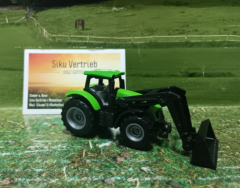 1394 - Deutz mit Frontlader,neu in OVP,Siku Blister