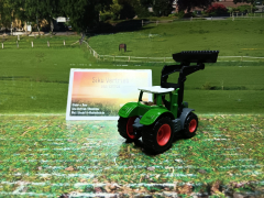 1393 - Fendt 1050 mit Frontlader, siku Blister , neu in OVP