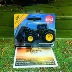 1395 - John Deere mit Frontlader,Siku Blister,neu in OVP