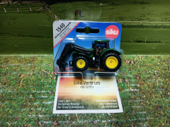 1540 - John Deere mit Baumstammgreifer,Siku Blister,neu in OVP