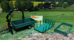 2896 - Oehler Kombiwagen,1:32,neu in OVP, Abhänger
