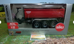 6786 - 3-Achs-Hakenliftfahrgestell mit Mulde,1:32,neu in OVP