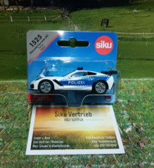 1525 - Chevrolet Corvette ZR1 Polizei,Siku Blister,neu in OVP