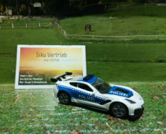 1525 - Chevrolet Corvette ZR1 Polizei,Siku Blister,neu in OVP