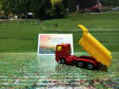 1075 - LKW mit Kippmulde,neu in OVP,Siku Blister