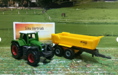 1605 - Fendt mit Krampe Muldenkipper,Siku Blister,neu in OVP