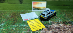 2302 - Mercedes Benz E-Klasse All Terrain 4x4 Polizei, 1:50,neu in OVP