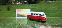 2361 - VW T1 Bus,Neuheit 2023,1:50, rot/weiß,neu in OVP