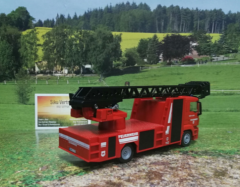 2114-MAN Feuerwehr Drehleiter,1;50, neu in OVP