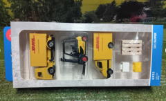 6335 - DHL Logistik Set,neu in Geschenkverpackung,ca.:1:50,7-teilig