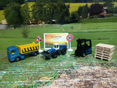 6336 - Geschenkset Baustelle,11-teilig,neu in OVP,ca.:1:50/55