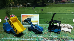 6336 - Geschenkset Baustelle,11-teilig,neu in OVP,ca.:1:50/55