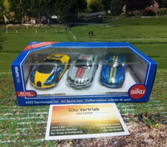 6323 - Sportwagen Set neu in OVP 3er Set ca. 1:50
